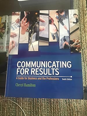 Seller image for Communicating For Results for sale by Collectors' Bookstore