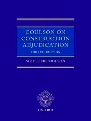 Image du vendeur pour Coulson on Construction Adjudication mis en vente par Collectors' Bookstore