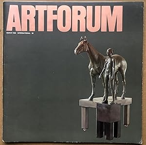 Image du vendeur pour Artforum Vol. 21, No. 7 (March 1983) mis en vente par castlebooksbcn