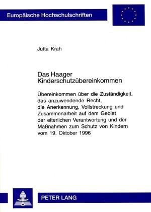 Seller image for Das Haager Kinderschutzbereinkommen for sale by moluna