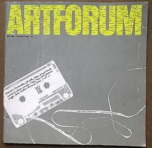 Image du vendeur pour Artforum Vol. 20, No. 9 (May 1982) mis en vente par castlebooksbcn