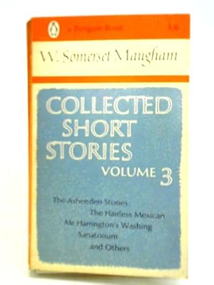 Bild des Verkufers fr Collected Short Stories Volume 3 zum Verkauf von World of Rare Books