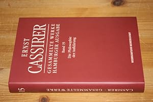 Bild des Verkufers fr Die Philosophie der Aufklrung. Text und Anmerkungen bearbeitet von Claus Rosenkranz. (= Gesammelte Werke, Hamburger Ausgabe, herausgegeben von Birgit Recki, Band 15). zum Verkauf von Antiquariat An der Vikarie