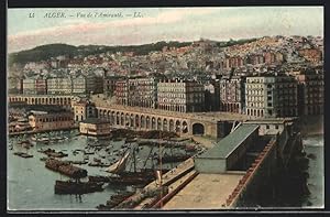 Ansichtskarte Alger, Vue d l`amirauté, Boote im Hafen