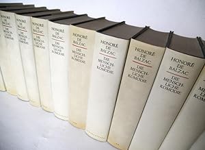 Honoré de Balzac. Die Menschliche Komödie. Gesamtausgabe in zwölf Bänden mit Anmerkungen und biog...