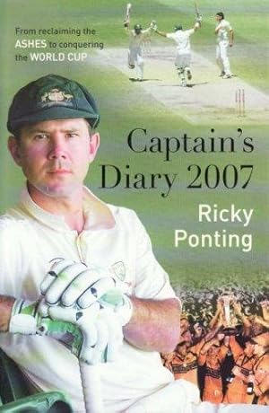 Seller image for Ricky Pontings Captains Diary for sale by WeBuyBooks 2