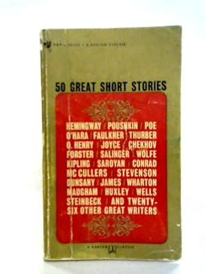 Bild des Verkufers fr 50 Great Short Stories zum Verkauf von World of Rare Books