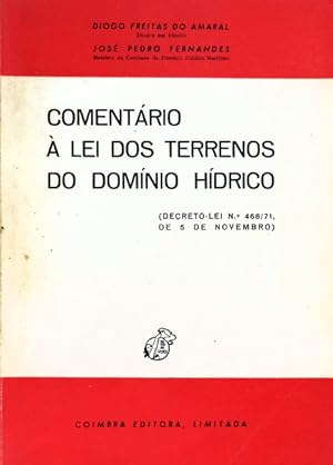 COMENTÁRIO À LEI DOS TERRENOS DO DOMÍNIO HÍDRICO.