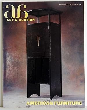 Image du vendeur pour Art & Auction April 1998 Vol. XX No. 8 mis en vente par Argyl Houser, Bookseller