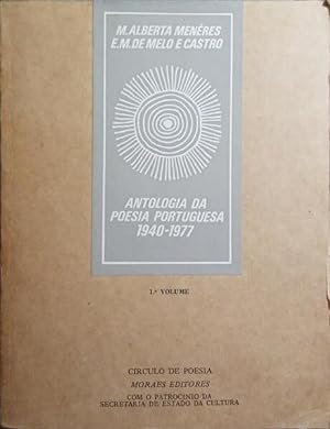 Seller image for ANTOLOGIA DA POESIA PORTUGUESA 1940-1977. [VOL. I] for sale by Livraria Castro e Silva