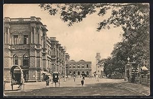 Ansichtskarte Colombo, Queen`s Street