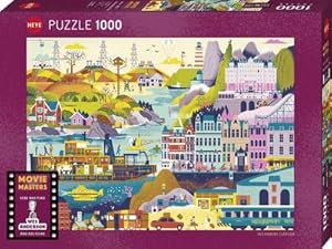 Image du vendeur pour Wes Anderson Films Puzzle 1000 Teile mis en vente par AHA-BUCH GmbH