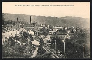 Ansichtskarte St-Pierre-la-Palud, La Chaine flottante des Mines de St-Gobain