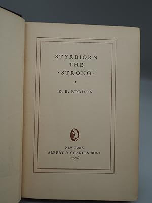 Seller image for Styrbiorn the Strong. for sale by ROBIN SUMMERS BOOKS LTD