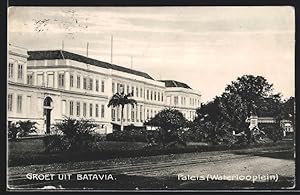 Ansichtskarte Batavia, Paleis Waterlooplein