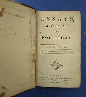ESSAYS, MORAL AND POLITICAL