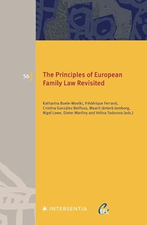 Imagen del vendedor de Principles of European Family Law Revisited a la venta por GreatBookPrices