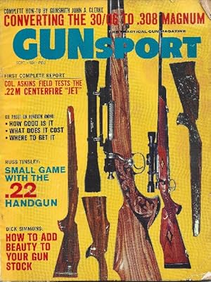 Immagine del venditore per Gunsport: The Practical Gun Magazine September 1961 venduto da Ridge Road Sight And Sound