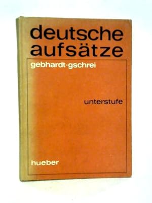 Seller image for Deutsche Aufsatze for sale by World of Rare Books
