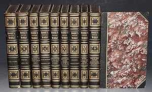 Bild des Verkufers fr The Poetical Works of Thomas Moore, Comprehending All His Melodies, Ballads, Etc. Never Before Published without The Accompanying Music. In Nine Volumes. zum Verkauf von PROCTOR / THE ANTIQUE MAP & BOOKSHOP