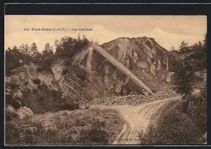 Carte postale Pont-Réan, Les Carrières