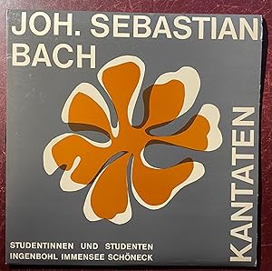 (Schallplatte) Jugend singt Bach Kantaten. Studentinnen und Studenten von Ingenbohl, Immensee und...