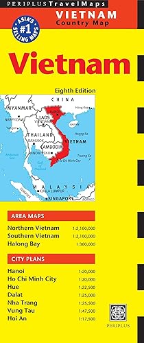 Imagen del vendedor de Vietnam Travel Map Eighth Edition a la venta por moluna