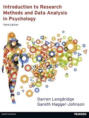 Seller image for Introduction to Research Methods and Data Analysis in Psychology for sale by WeBuyBooks