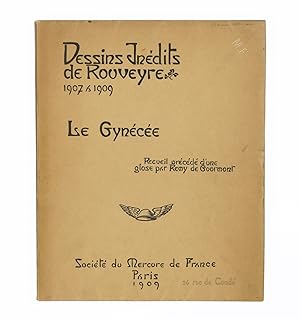 Image du vendeur pour Le Gynce. Dessins indits de Rouveyre 1907  1909. mis en vente par Librairie La Jument Verte