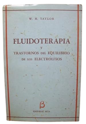 Fluidoterapia Y Trastornos Del Equilibrio De Los Electrólitos