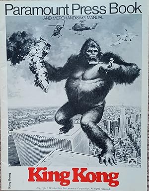 King Kong - Paramount Press Book and Merchandishing Manual