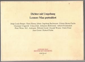 Dichter mit Umgebung. Fotos: Leonore Mau. [= Portrait 2]. [Jorge Louis Borges - Hans Henny Jahnn ...