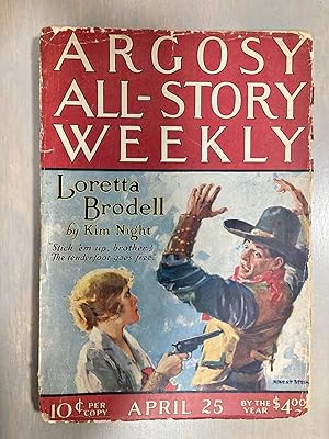 Immagine del venditore per Argosy All-Story Weekly April 11, 1925 Volume CLXVIII Number 1 "The Radio Beasts" venduto da biblioboy