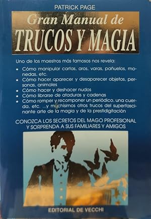 Bild des Verkufers fr Gran Manual de Trucos y Magia zum Verkauf von ABACO LIBROS USADOS