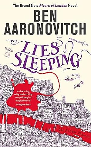 Bild des Verkufers fr Lies Sleeping: The New Bestselling Rivers of London novel (A Rivers of London novel): The Seventh Rivers of London novel zum Verkauf von WeBuyBooks