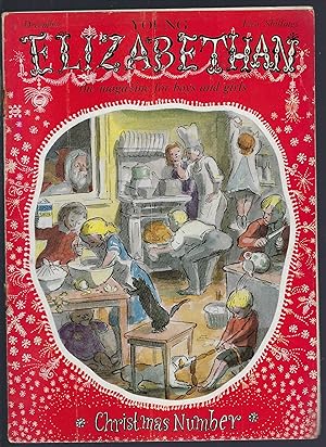 Seller image for Young Elizabethan December 1956 the Magazine for Boys and Girls Volume 9 No. 12 - Christmas Number for sale by Peakirk Books, Heather Lawrence PBFA