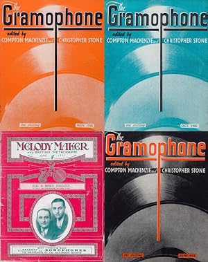 Imagen del vendedor de The Gramophone / Collection of c.785 Issues of the influential classical music magazine from October 1935 - December 2002 including several Index - Volumes and special issues. This being one of the largest known, nearly complete runs of this magazine with some Issues missing here and there only. [From the George Hitching Music Collection] a la venta por Inanna Rare Books Ltd.