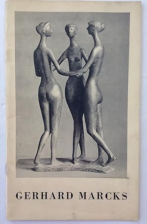 Seller image for Gerhard Marcks Recent Sculpture March 18 - April 12, 1958 for sale by Martin Kaukas Books