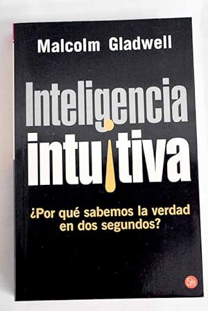 Image du vendeur pour Inteligencia intuitiva mis en vente par Alcan Libros