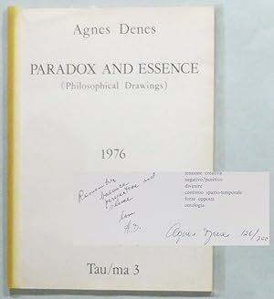 Paradox and Essence (Philosophical Drawings).