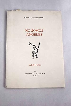 Imagen del vendedor de No somos ngeles a la venta por Alcan Libros