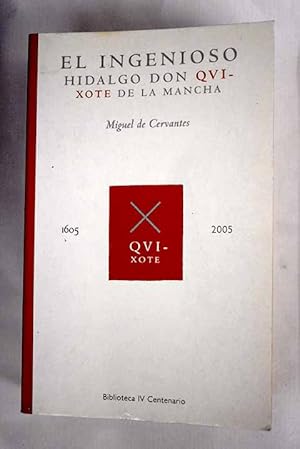 Seller image for El ingenioso hidalgo don Quixote de la Mancha for sale by Alcan Libros