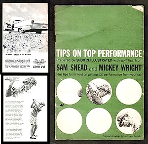 Bild des Verkufers fr Golf Tips from Sam Snead and Mickey Wright Plus Tips from Ford on Getting Top Performance from Your Car zum Verkauf von Blind-Horse-Books (ABAA- FABA)