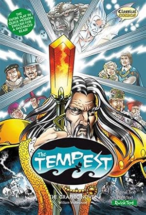 Seller image for The Tempest The Graphic Novel: Quick Text (British English) for sale by WeBuyBooks