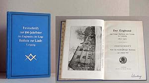 Bild des Verkufers fr Der Engbund der Loge Balduin zur Linde in Leipzig 1810-1910. Festschrift zur Feier des hundertjhrigen Bestehends am 3. Februar 1910. zum Verkauf von Antiquariat Hilbert Kadgien