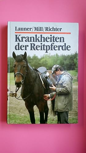 Seller image for KRANKHEITEN DER REITPFERDE. for sale by HPI, Inhaber Uwe Hammermller