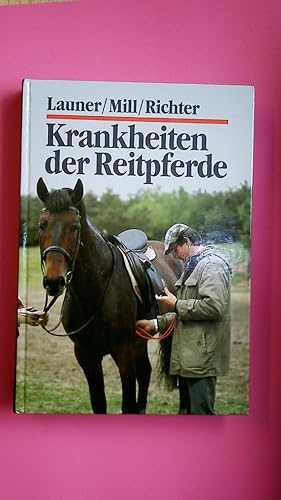 Seller image for KRANKHEITEN DER REITPFERDE. for sale by HPI, Inhaber Uwe Hammermller