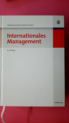 Bild des Verkufers fr INTERNATIONALES MANAGEMENT. mit 100 Textboxen zum Verkauf von Butterfly Books GmbH & Co. KG