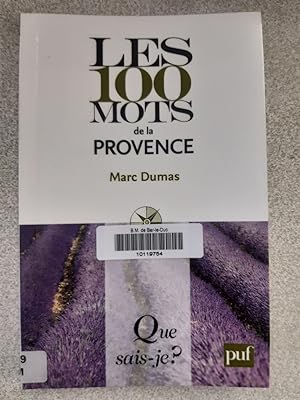 Immagine del venditore per Les 100 mots de la Provence venduto da Dmons et Merveilles