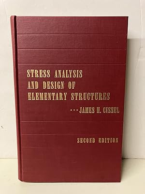 Image du vendeur pour Stress Analysis and Design of Elementary Structures mis en vente par Chamblin Bookmine